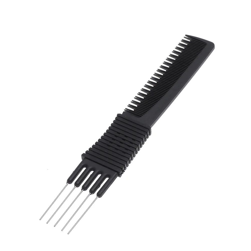 4Pcs Hair Needle Comb Exquisite Lightweight Styling Tool for Various Hairstyles Steel Tail Comb for Home Barbershop Use
