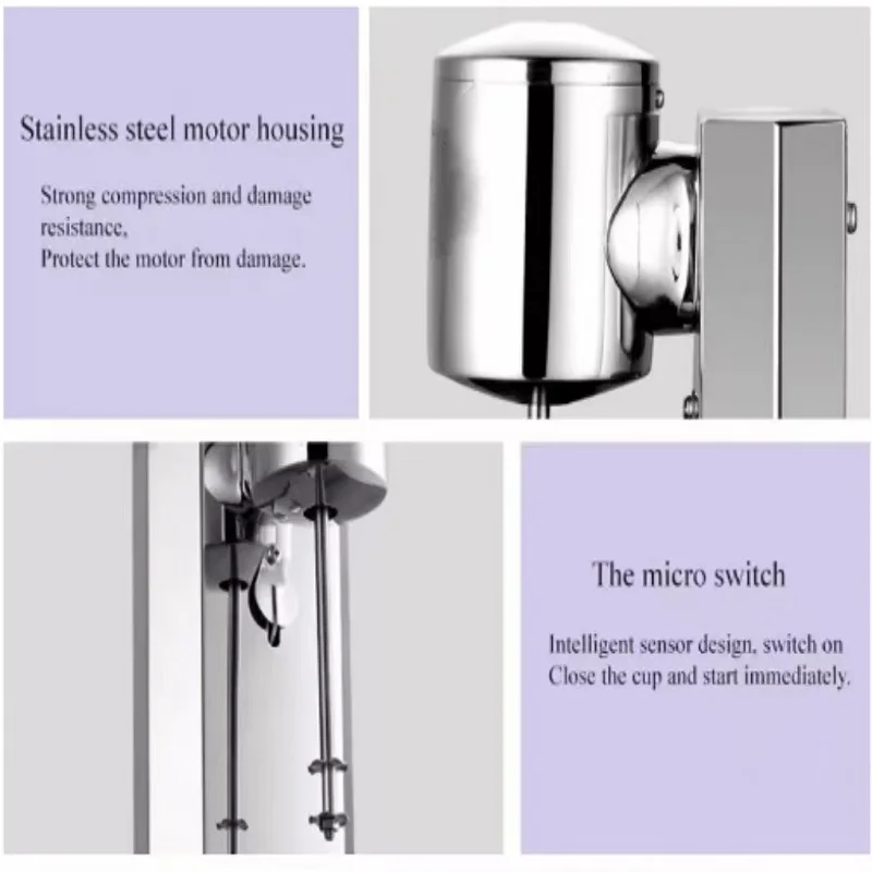 Batido comercial portátil, bebida de granizado, batido de leche, mezclador, licuadora, máquina expendedora