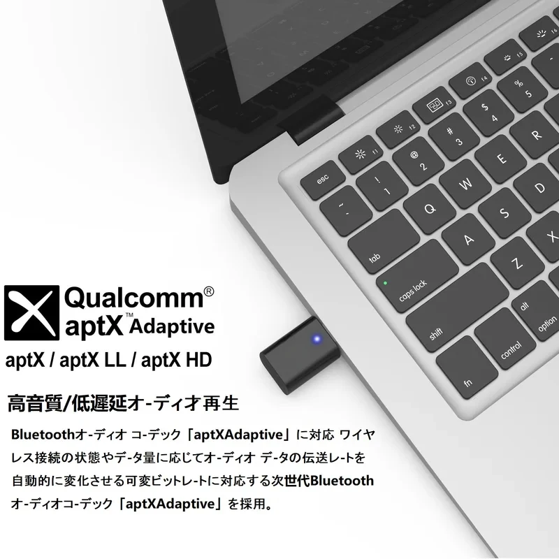 Suitable for PC TV PS4 PS5 Bluetooth 5.4 Type-C Audio Transmitter LC3 LE Audio AptX LL HD Auracast Stereo Adapter