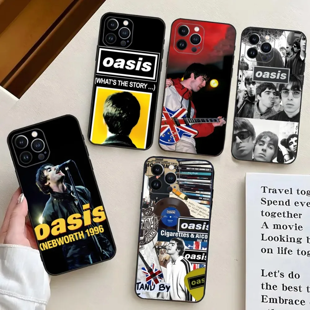 Band O-Oasis Supersonic Phone Case For iPhone 15,14,13,12,11,Plus,Pro Max,XS,X,XR,SE,Mini,8,7 Soft Silicone Cover