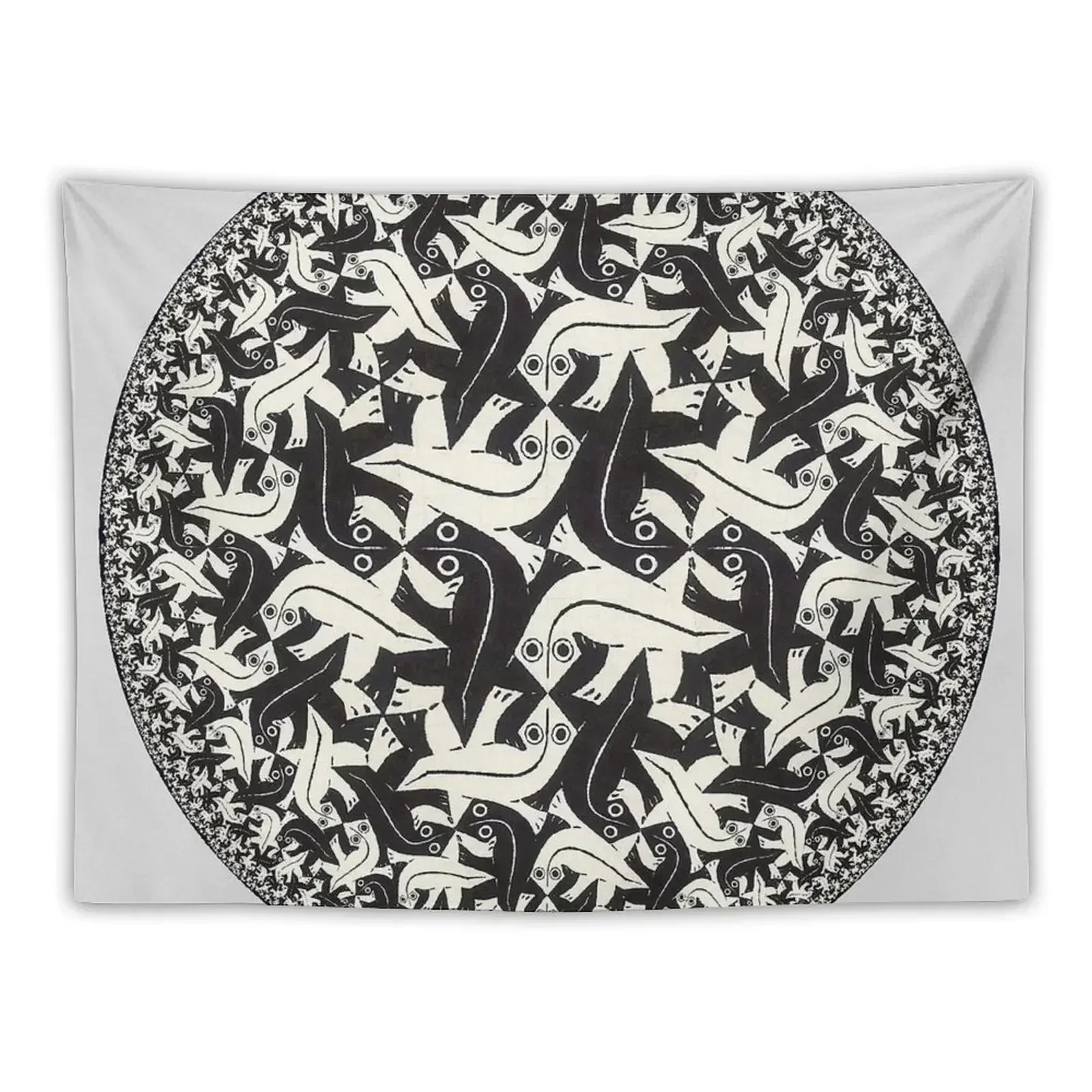 

m c escher art paintings Tapestry Aesthetic Room Decors Bedroom Decoration Tapestry