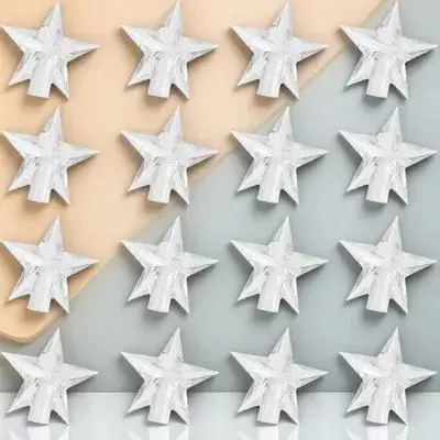 

100 Pcs Christmas Tree Mini Light Covers LED Decorative for Lights Star Strand