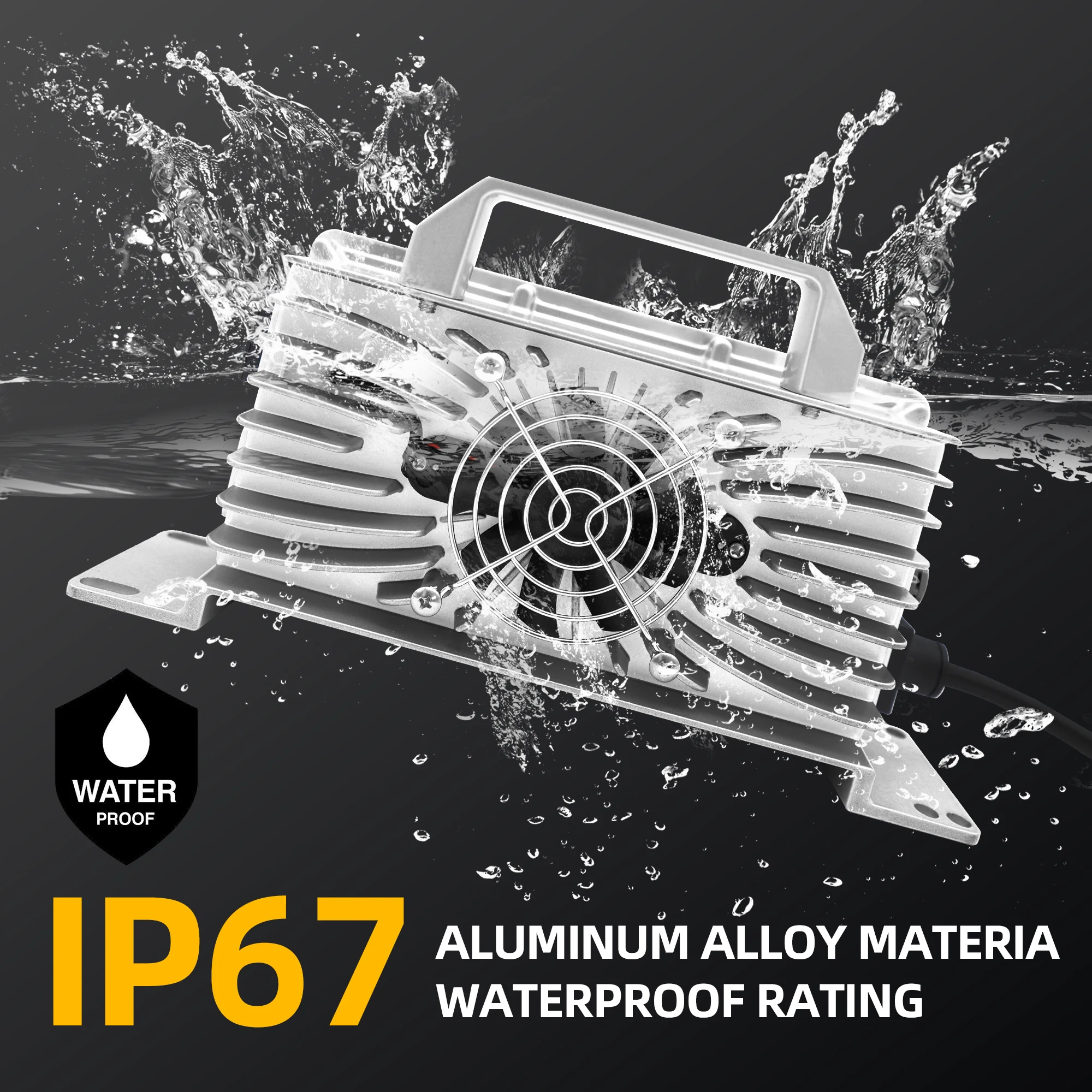 

Зарядное устройство для литиевой батареи 48 В (58,4 В) 15 А для гольф-кара EZGO Club Car Yamaha