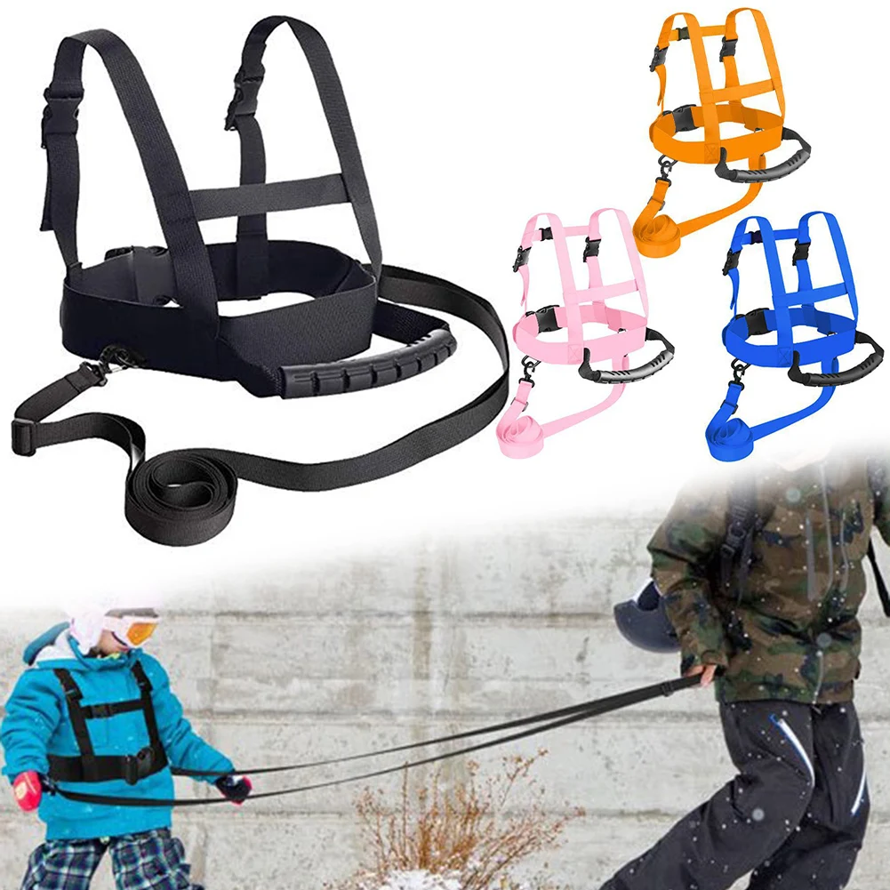 

Blue Ski Harness User-friendly Design Versatile For Activities Heavy-duty Nylon Material Secure Shoulder Strap