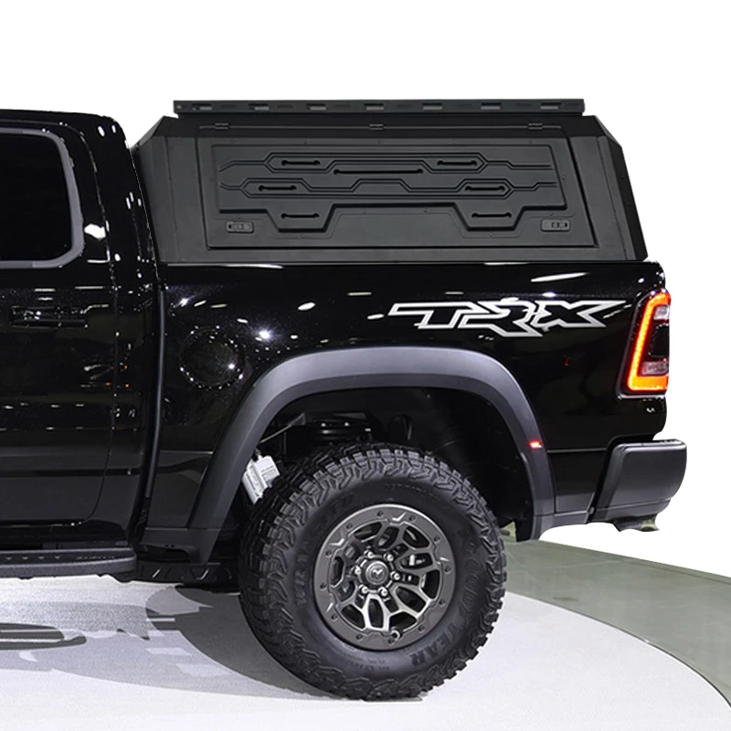 

Dodge Ram 1500 Trx Truck Canopy Topper Camper Canopy Hardtop Waterproof Steel Sports Rear Trunk Cove