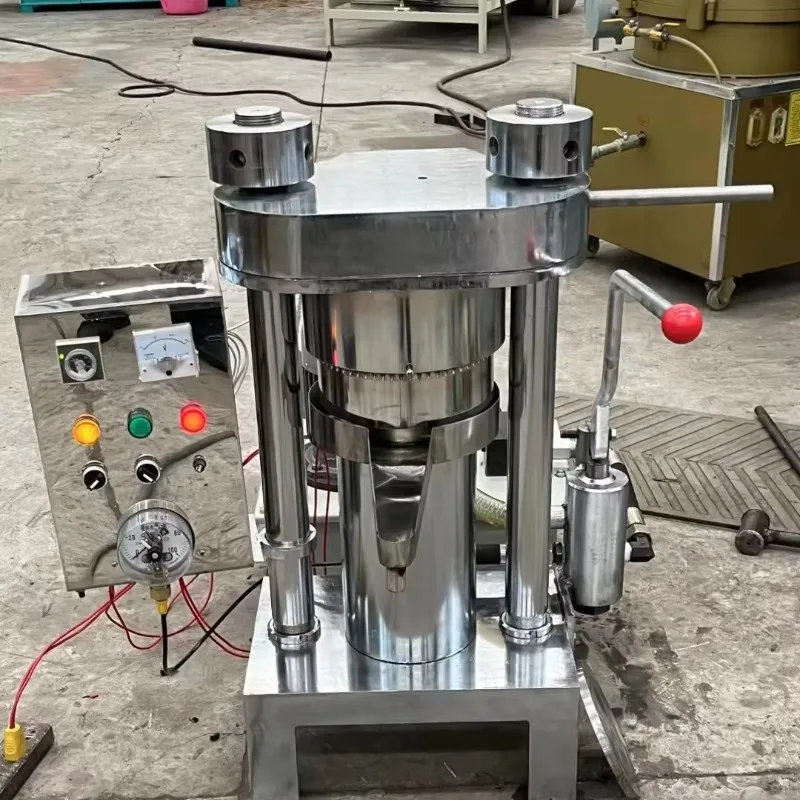 

Small New Hydraulic Peanut & Avocado Oil Press Machine Soybeans Oil Pressing Equipment