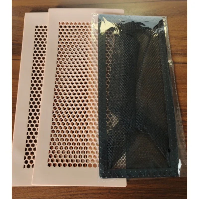 

2 шт. вентиляционных решетки для пола 4×10 дюймов + 1 шт. сетчатый мешок для защиты от насекомых и засоров, аксессуары для бытовой вентиляции