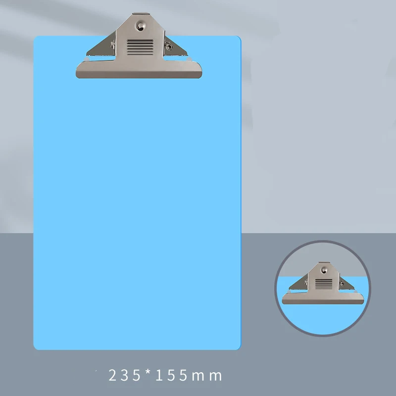 

Пластиковый зажим для документов для делового офиса формата А5, зажим для заказа меню в отеле, делает учимся и рабочем пространстве