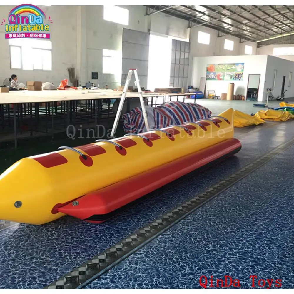 8 Persons Flying Banana Boat With Free Air Pump,Ocean Rider Inflatable Banana Boat For Sale
