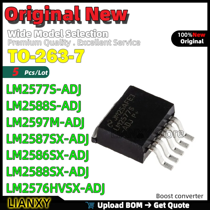 5Pcs To-263-7 Lm257…