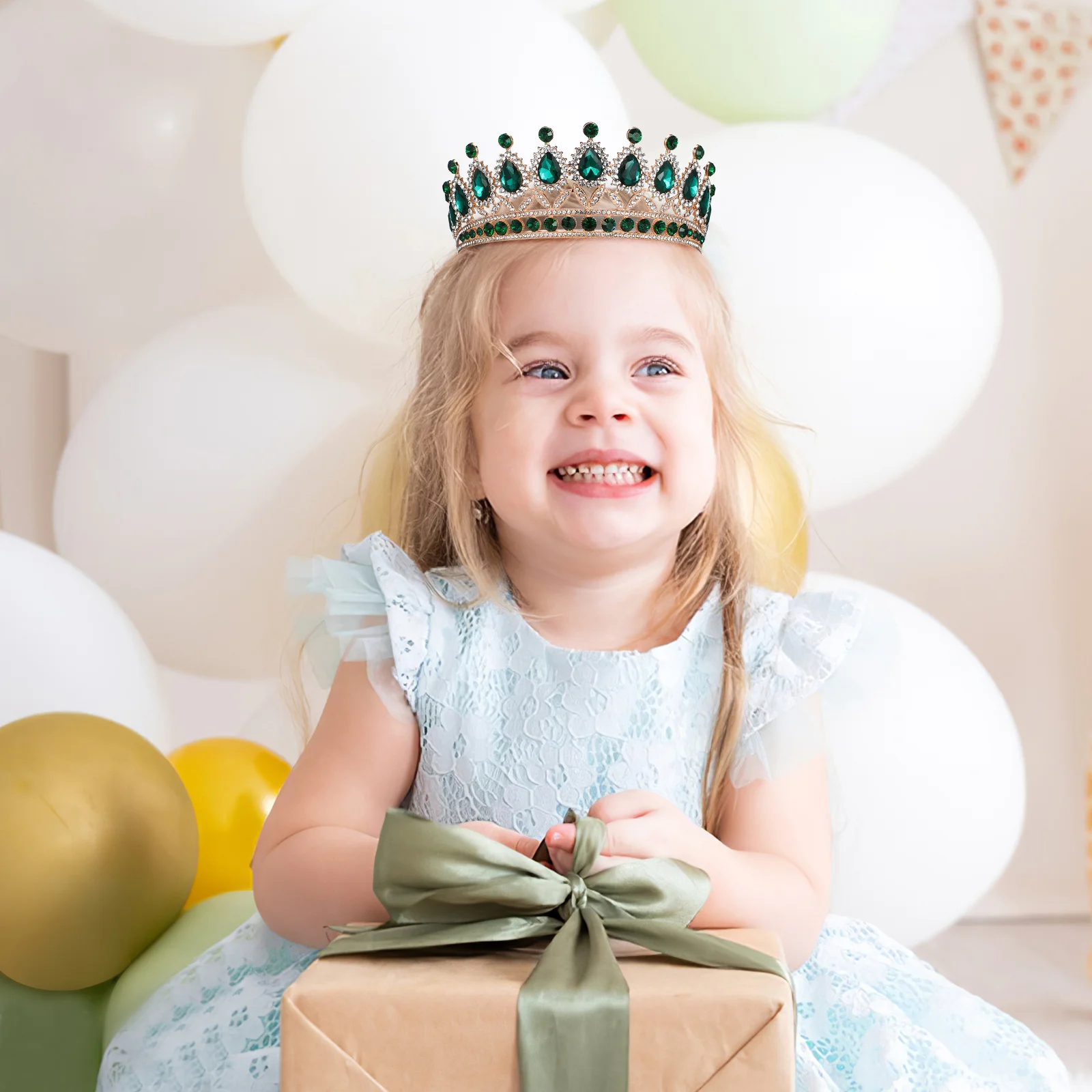 Tiara Tiaras para mujer, corona de graduación, decoración de boda, diademas nupciales, disfraz de cumpleaños