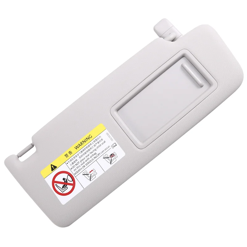 A33K-Car Front Sun Visor Assembly Car Inner Sun Visor With Vanity Mirror For VW Golf 7 MK7