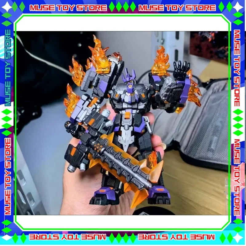 

В НАЛИЧИИ Трансформация Iron Factory IF EX-72 EX72 The Fallen Chaos Blaze Мини-фигурки игрушки подарки с коробкой