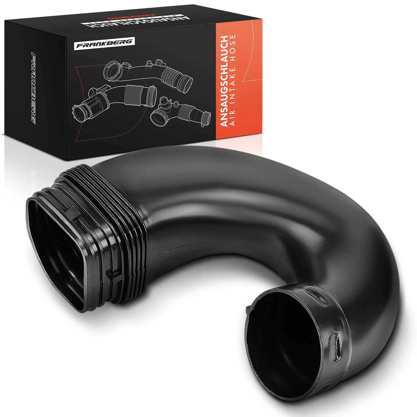 Frankberg 1x Inlaatslang Luchtfilter voor VW Sharan Tiguan Seat Alhambra 1.8L 5ND129618B 5N0129618C 5N0129618B