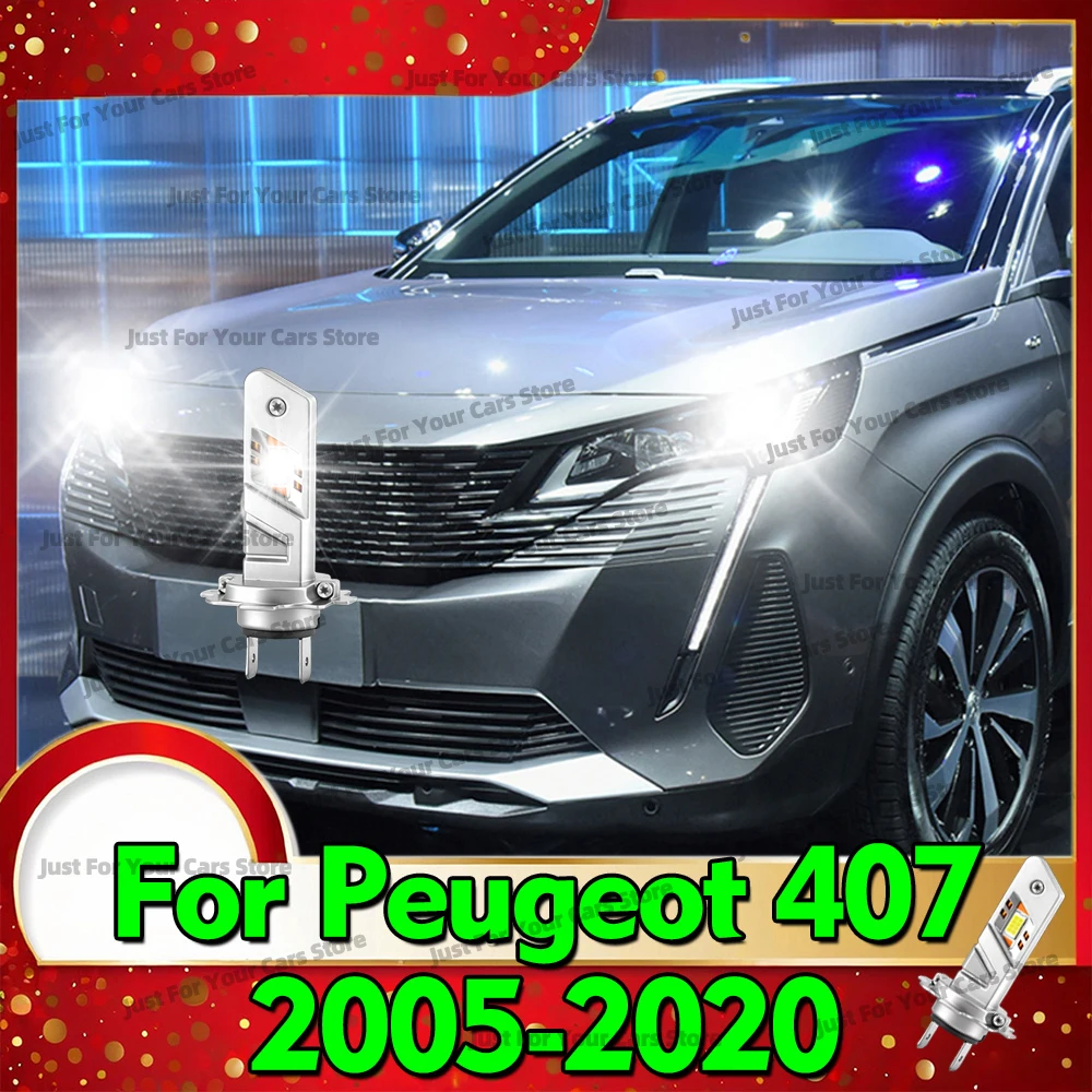 

2x Car Lamp H7 LED Headlights 30000LM For Peugeot 407 2005-2020 2006 2007 2008 2009 2010 2011 2012 2013 2014 2015 2016 2017 2018