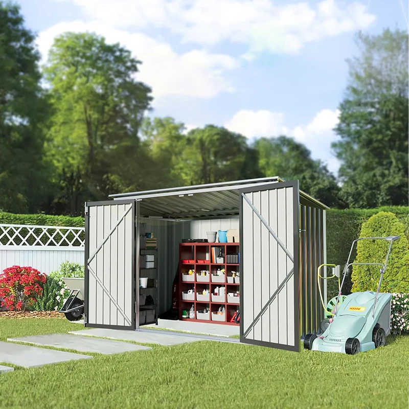 

Storage room Outdoor utility room Mobile assembly Easy large-capacity temporary tool room