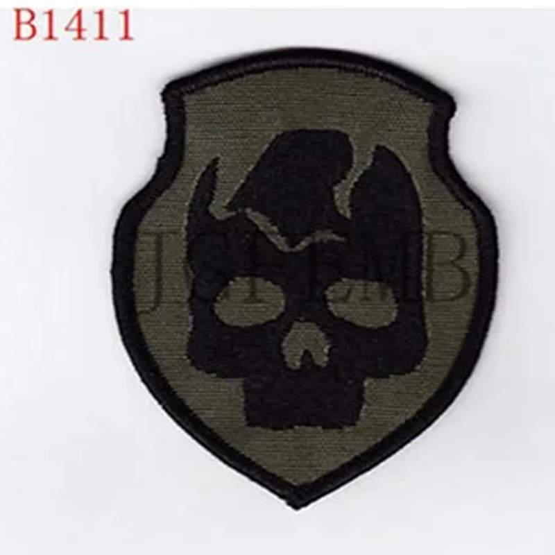 Military Embroidery Patch, Stalker Skull, Embroidery Patch