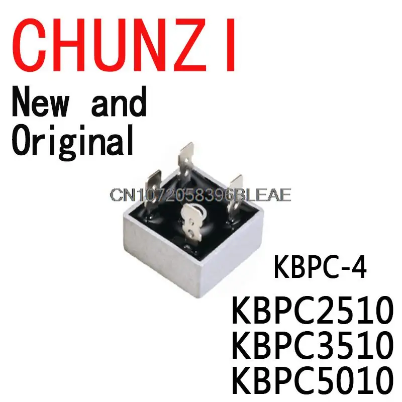 1/5PCS New and Original KBPC-4 DIP4 GBPC-4 GBPC5010 SKBPC5016 KBPC2510 KBPC3510 KBPC5010 KBPC608 KBPC610 KBPC1010