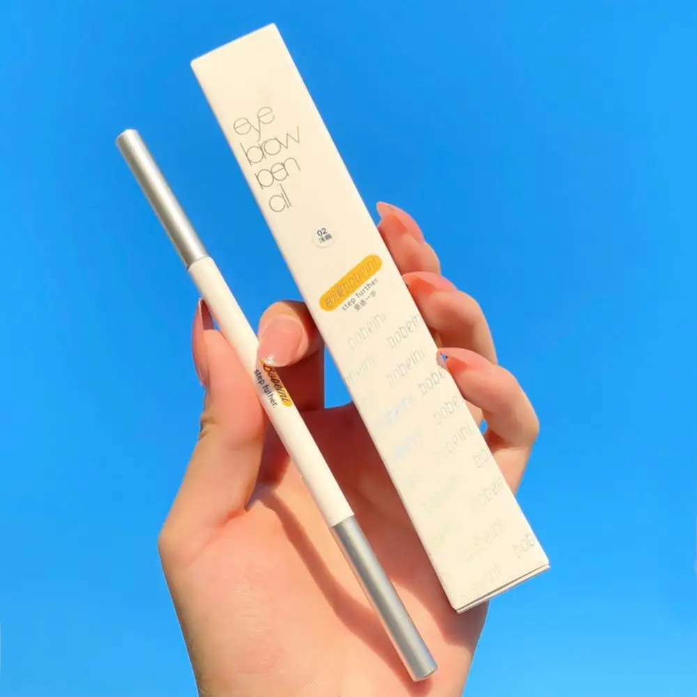 6 Colors Ultra Fine Eyebrows Pencil Waterproof Natural Three-dimensional Carving Knife Wild Eyebrow Pen Lasting Eyes Cosmetics