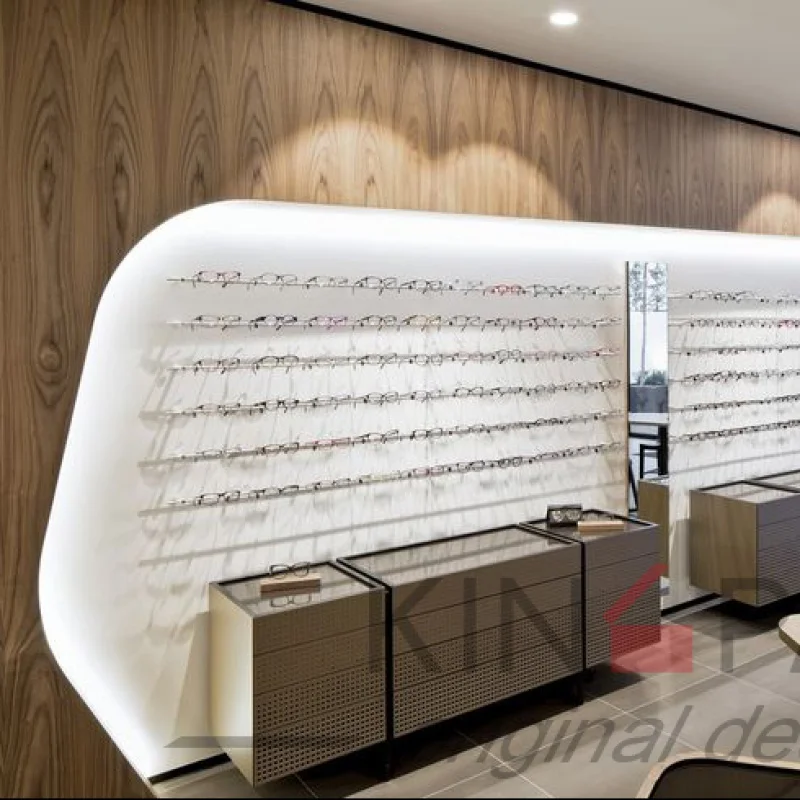 

Custom. fashionable eyewear display rack for sunglass store interior design