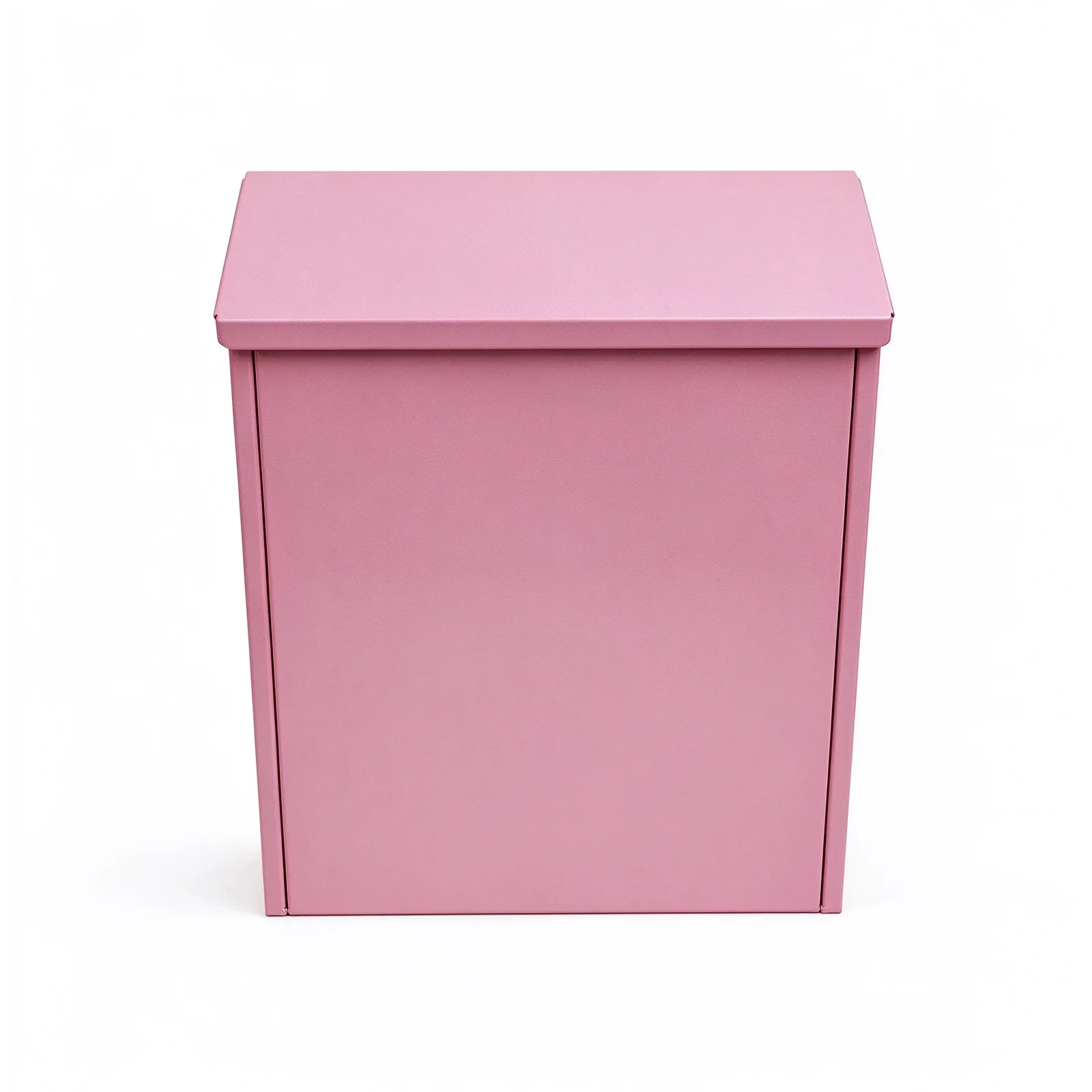 Contemporary Wall Mounted Mailbox with Key Operated Lock for Secure Correspondence Storage in or Rural Locations