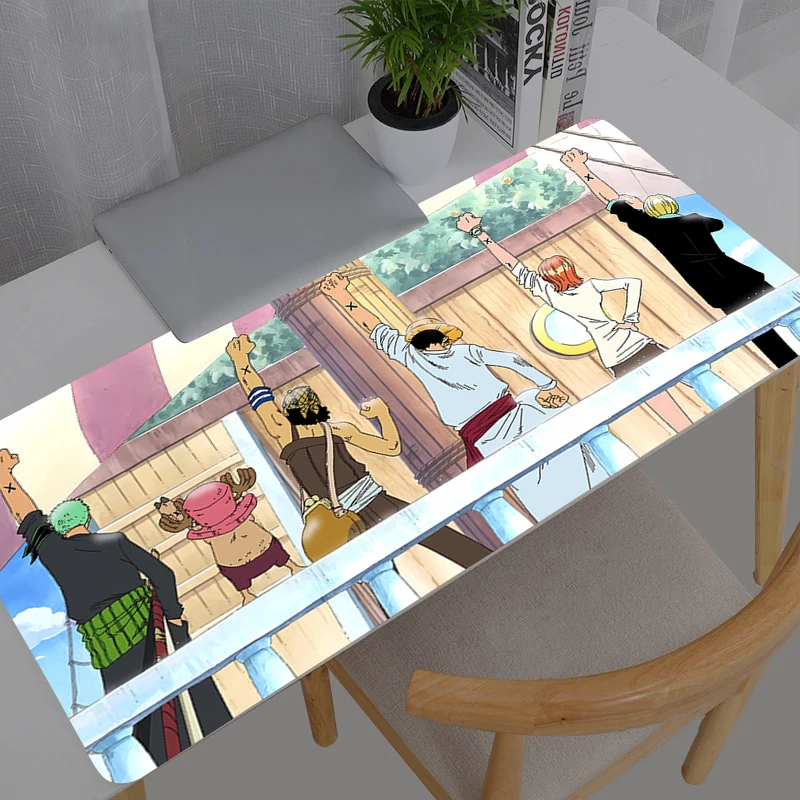 

Computer Varmilo Keyboard Mouse Pad durable Anime One Piece Gaming Accessories Table XXL Gamer Carpet Desk Mat Mousepad