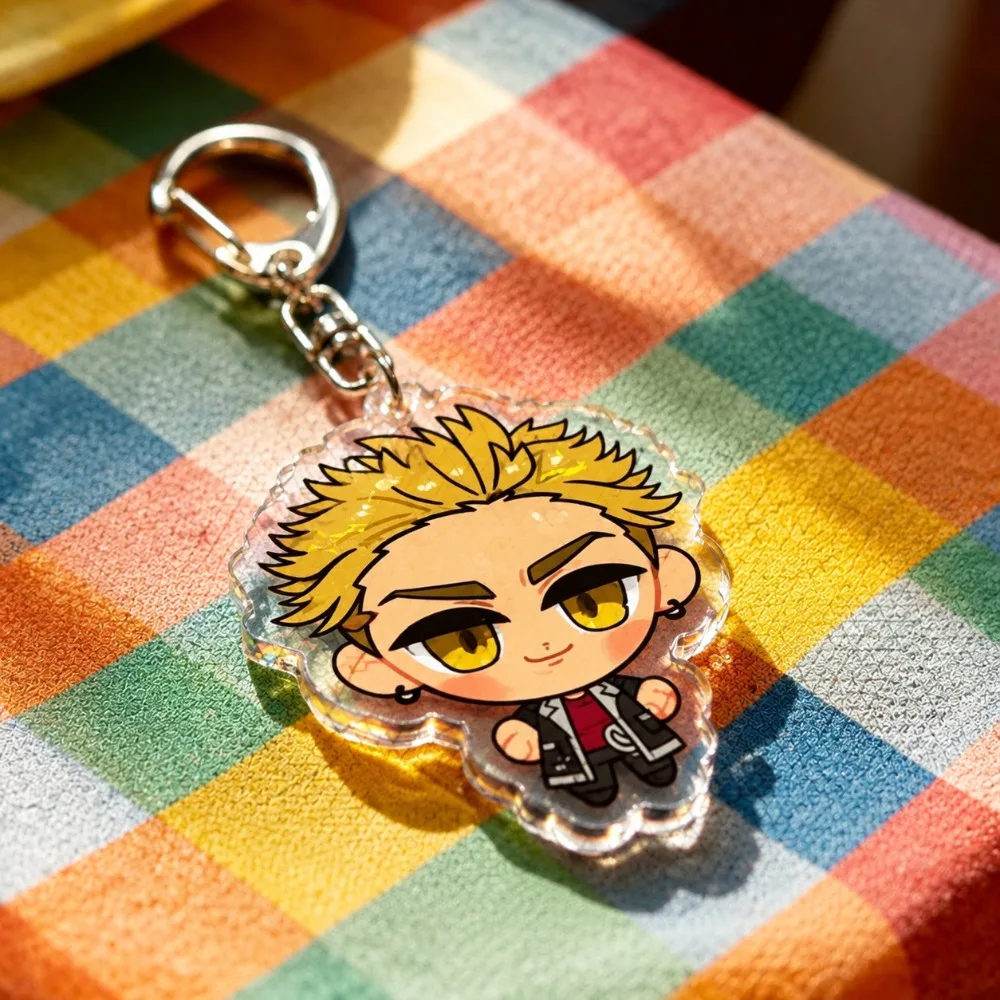Gachiakuta Keychain Accessories Bag August Tamsy Mymo Gris Momoa Zanka Follo Fu Eishia Jabber Keyrings Jewelry Manga Fans Gifts - view 6