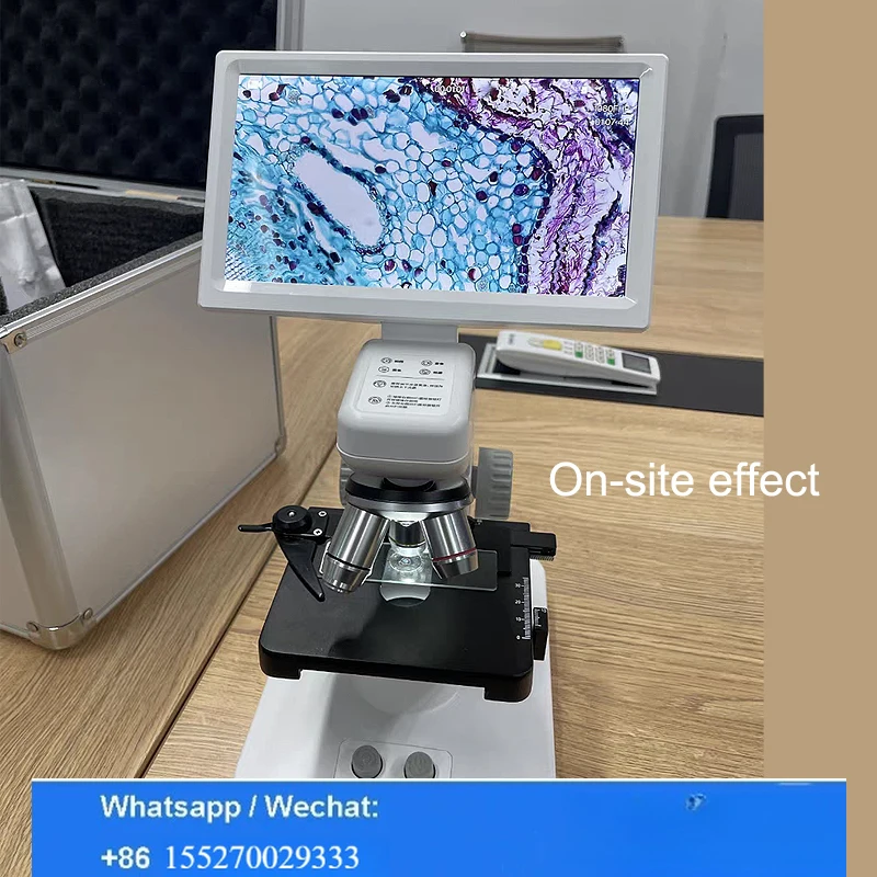 New Digital Biological Microscope for Aquaculture for Android Tablet PC 7 Inch IPS Screen WiFi Connectivity Photo