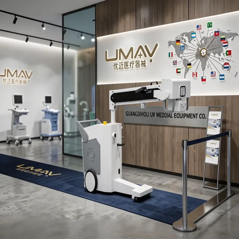Mobile Digital X-ray Scanner Portable Radiography System Advanced Imaging Technology X Ray Machine DR System for Hospital Use