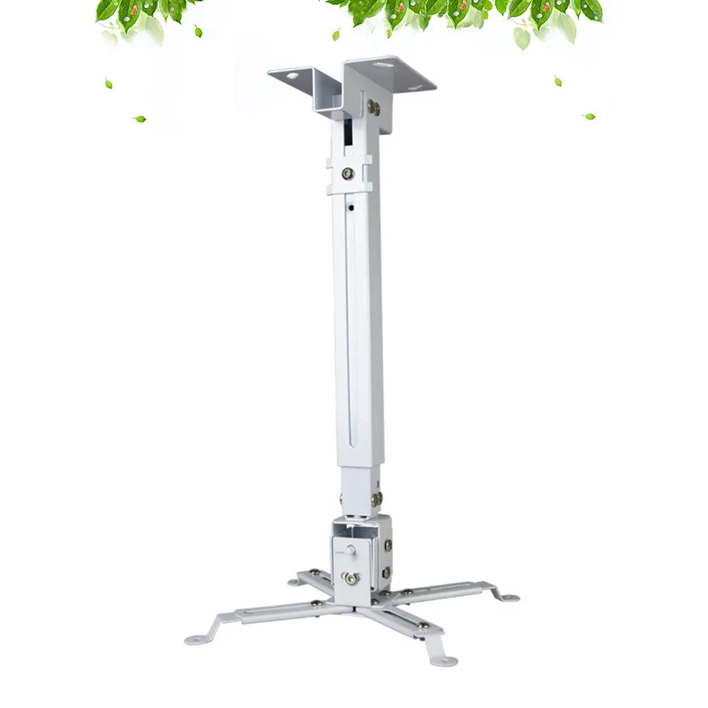 

Универсальный регулируемый потолочный кронштейн для проектора, выдерживающий нагрузку до 15 кг, с независимой регулировкой наклона и поворота.