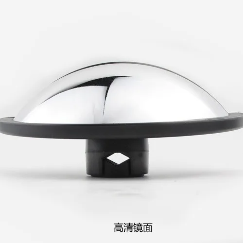 Suitable for forklift rearview mirrors with a wide angle and semi-circular convex surface