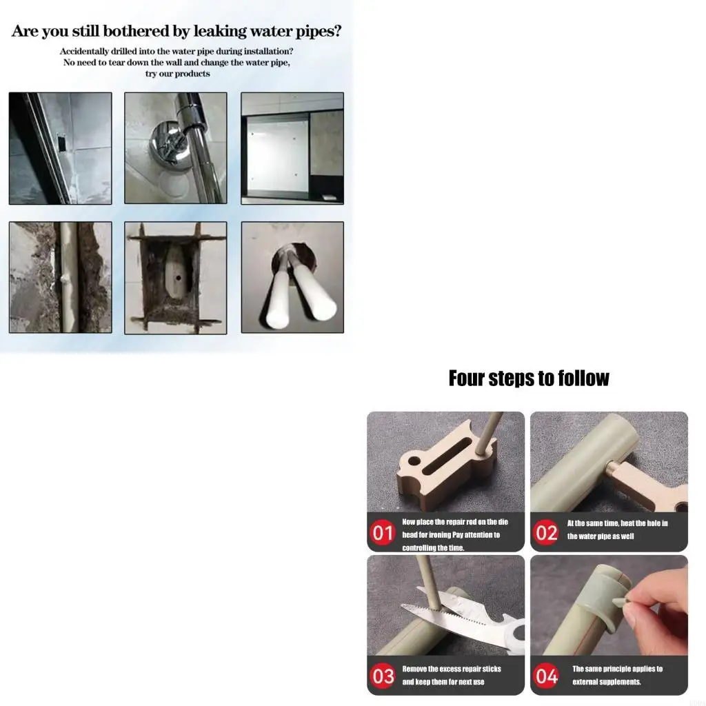 

Professional Plastic Pipe Welding Quick Leak Repair Tool For Home Plumbing