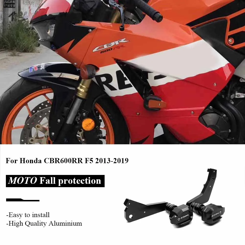 

Fit For CBR600RR CBR 600 RR CBR 600RR 13-19 Motorcycle Falling Protection Frame Slider Fairing Guard Anti Crash Pad Protector