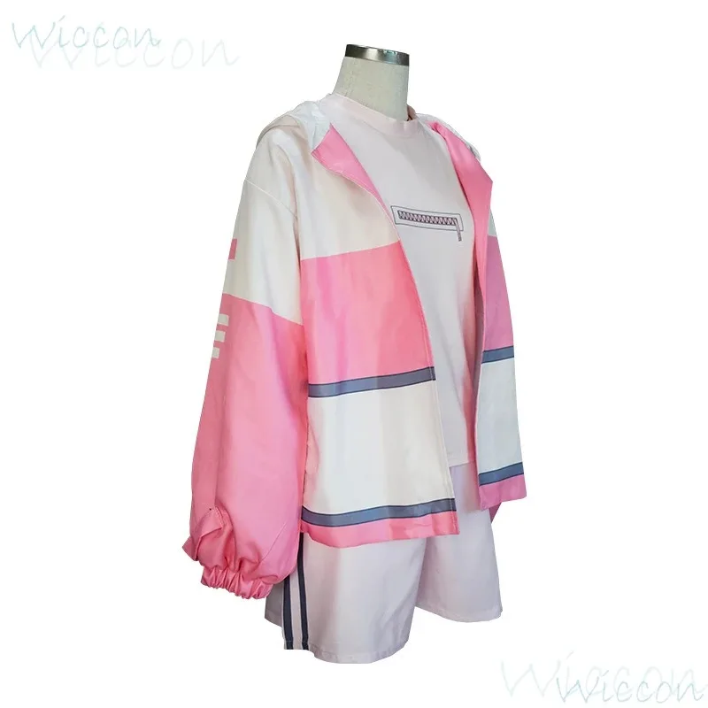 Anime Li Tianxi Cosplay Arrogant Girl Link Click disfraz uniforme rosa peluca fiesta actividad juego de rol traje para mujer;3,k8't,