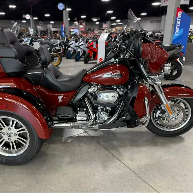 tobacco fade tri glide 2024 Harley Enthusiast Motorcycle Collection Tri Glide New Trikes New