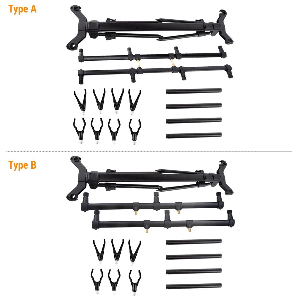 Imagem -05 - Coonor-fishing Rod Pod Stand Holder Carpa Retrátil Pólo Ajustável Pod Stand Tudo para Pesca