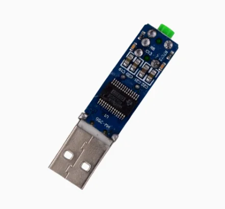 5PCS/LOT 5V USB Powered PCM2704 MINI USB Sound Card DAC decoder board for PC Computer