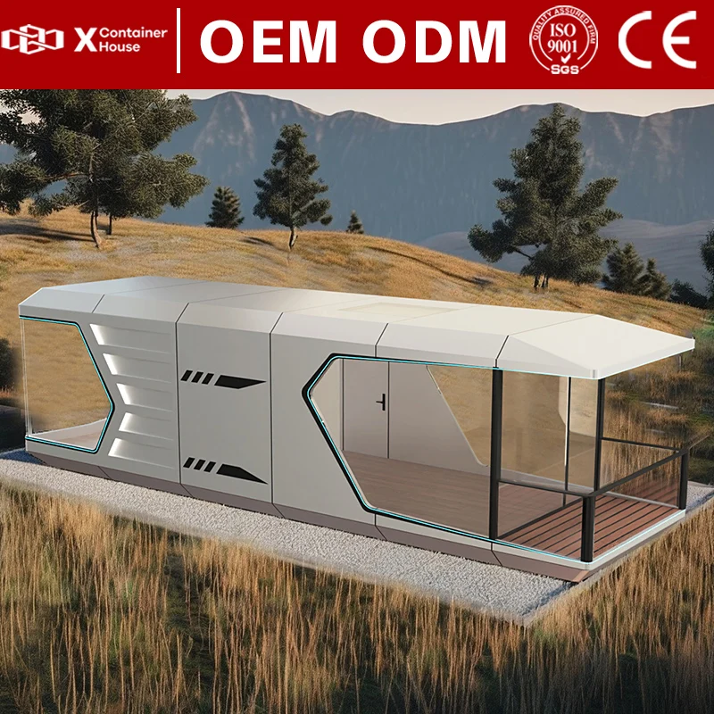 Modular Houses Containers Space Capsule House Armable House to Live Cheap Prefabricated Hotel Rooms Pre Fab Homes Tiny Home Real