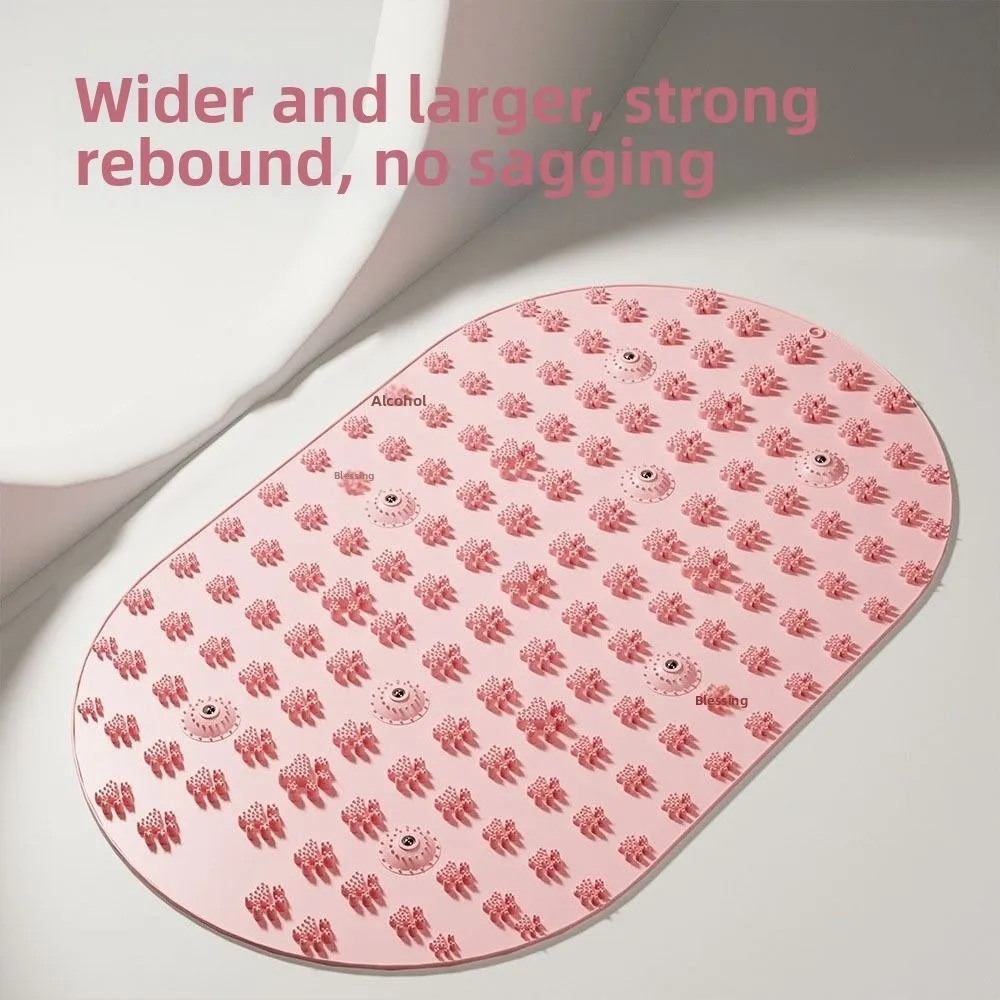 

Мягкий силиконовый массажный коврик для ног, складной коврик для бега против усталости, портативная магнитная массажная пластина для расслабления ног, бытовая