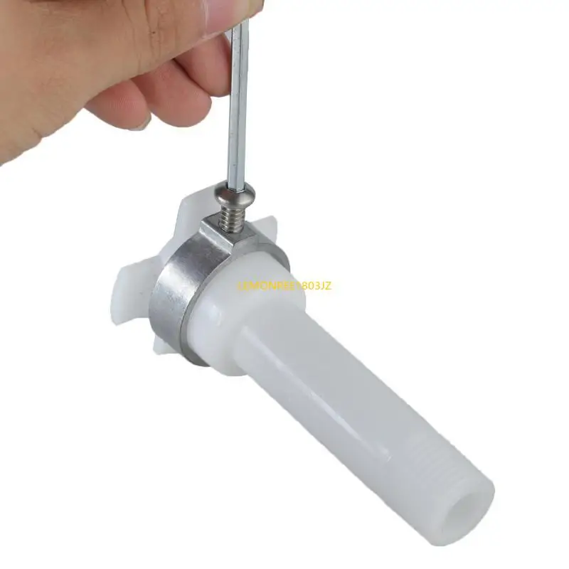 N58C Multifunction Bathtub Spout Adapter Includes Extension Nipple & Reducer Efficient 4 in 1 Tub Faucet Spout Adapter for