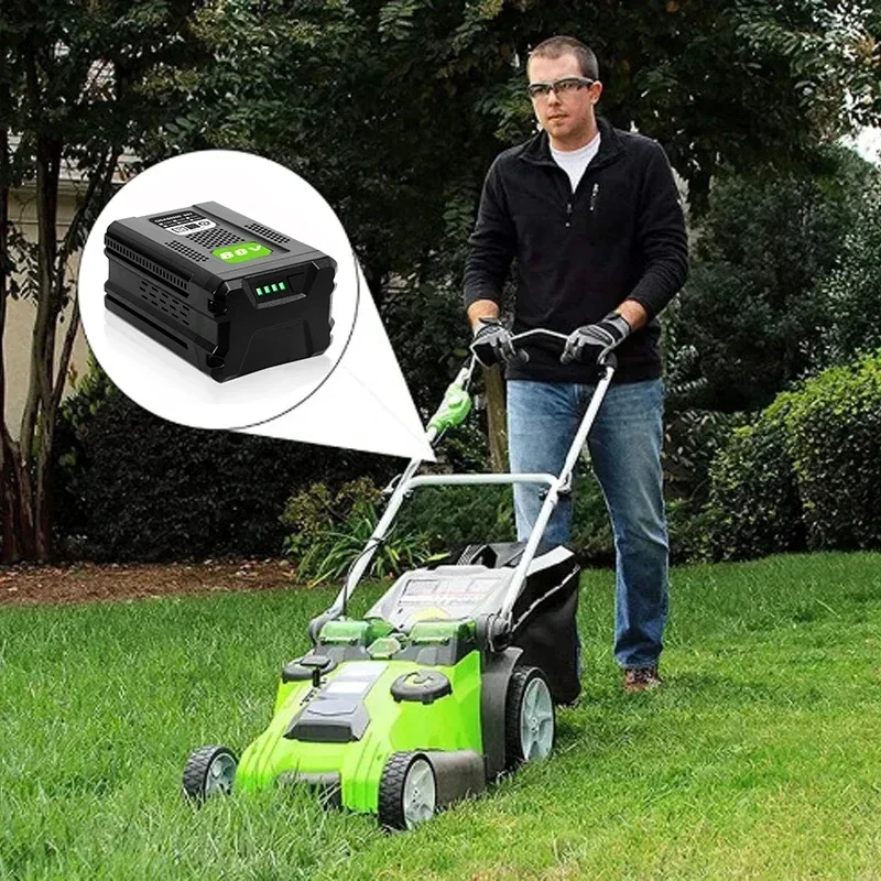 ل Greenworks 80 فولت استبدال بطارية قابلة للشحن 3Ah بطارية ليثيوم أيون ل GBA80200 GBA80250 GBA80400 GBA80250 GBA80500 #5