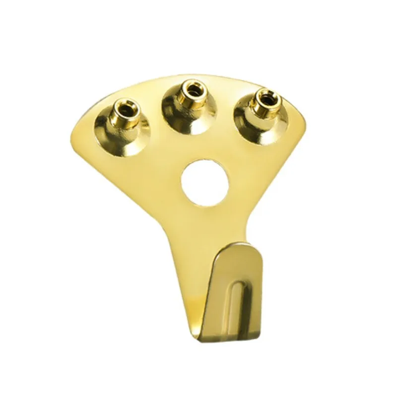 No Punching No Residue Wall Hook, Strong V-Shape Non-Marking Hook, Reinforced Thickened Damage-Free Wall Hanger