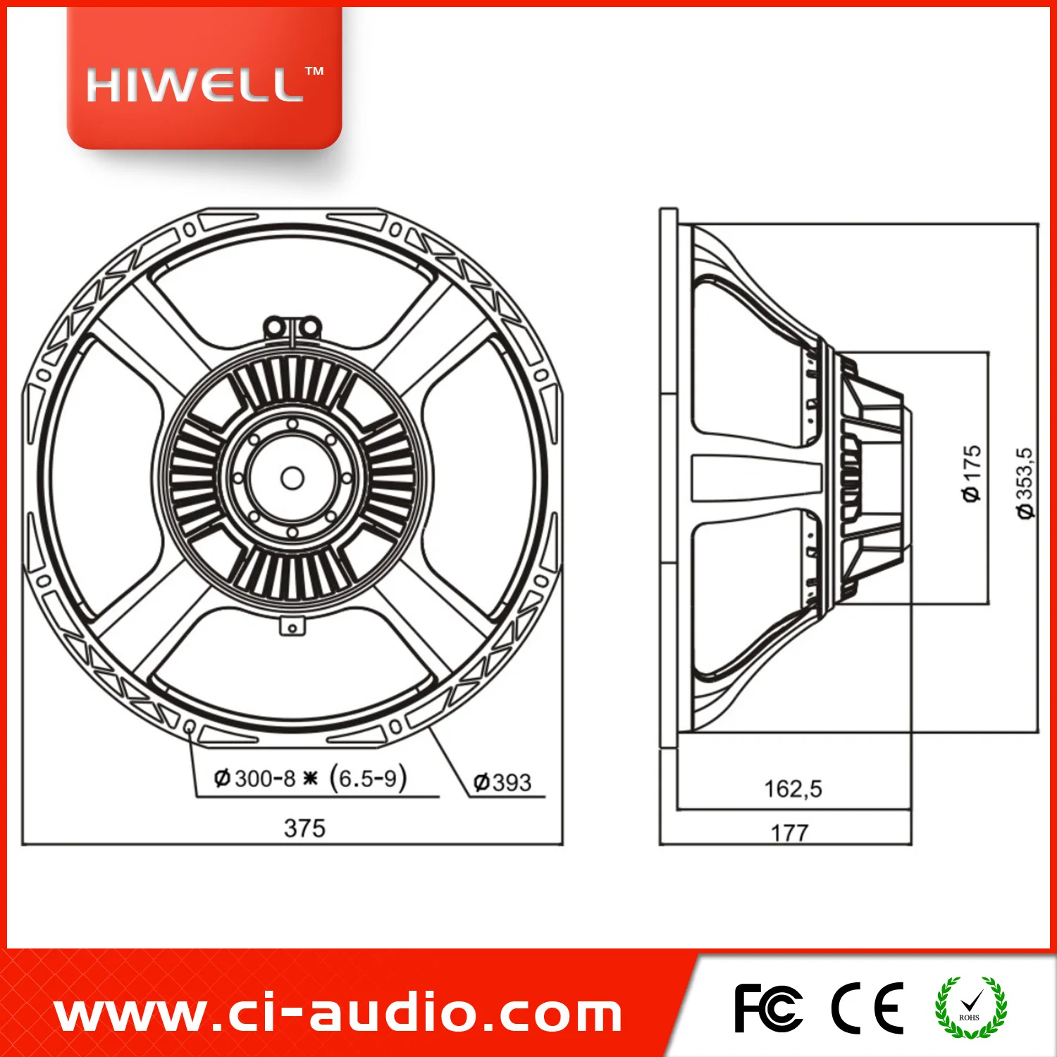 15 Inch NEO Passive Speaker Line Array System Good Sound