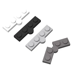 1 Pair Buildings Blocks 2429+2430 Hinge Plate 1 x 4 Swivel Brick Collections Bulk Modular GBC Toy For High-Tech MOC Set