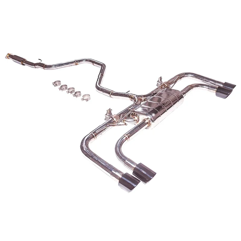 

Applicable to the original motor for the exhaust system with valve of GAC Trumpchi EMPOW R 2.0T 304 stainless steel Catback