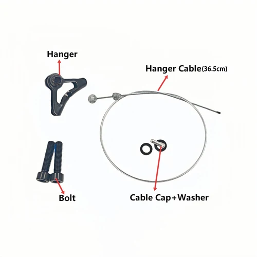 Imagen 2 del producto Juego de frenos BMX, manillar de freno de bicicleta BMX de aleación de aluminio ultraligero, palancas de freno de ciclismo universales compatibles con U de 22,2mm