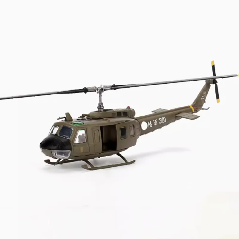 Scale 1:72 Alloy Airplane Model Bay UH-1H Huey Gunship Army Air Force Brigade 601 Aircraft Model Office Gift Collection