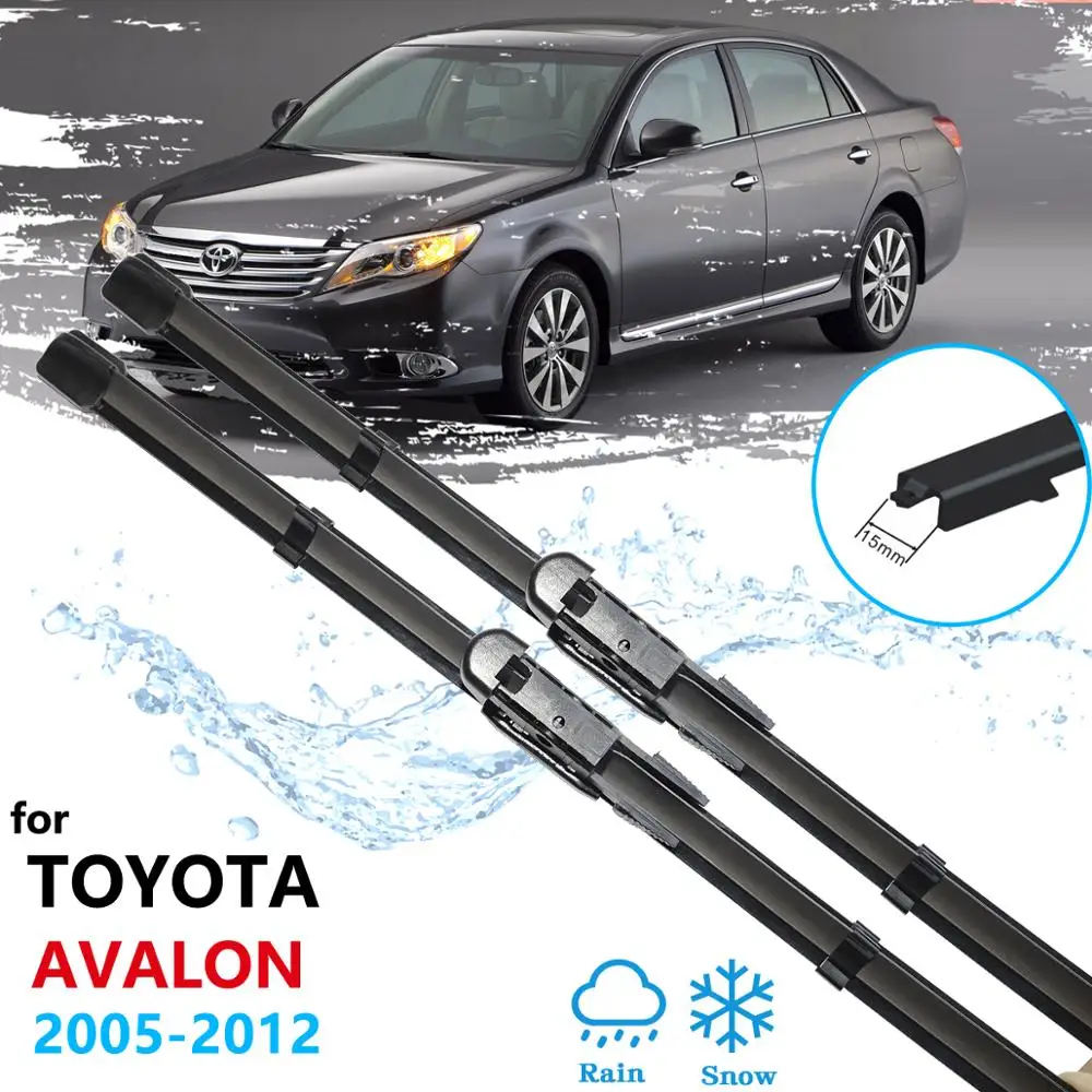 Car Front Wiper Blade for Toyota Avalon XX30 2005 2006 2007 2008 2009 2010 2011 2012 Windscreen Windshield Wash Car Accessories