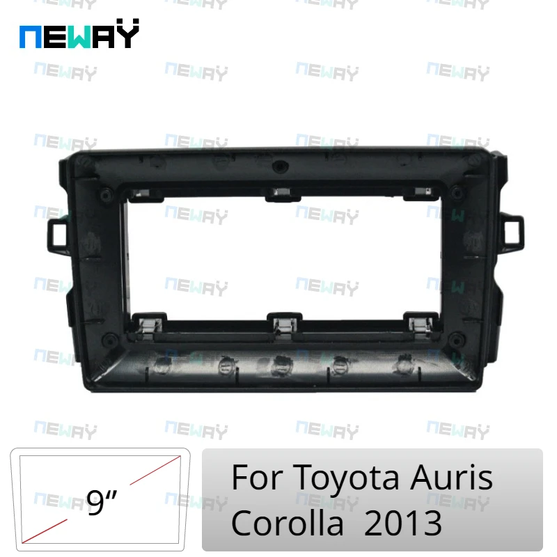 

Автомобильный стерео dvd-плеер 9 дюймов рамка для Toyota Auris Corolla 2013 Fascia Dash Kit аудио панель пластина