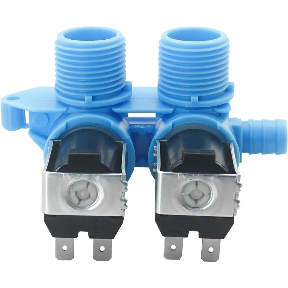 Heavy=Duty Water Inlet Valve Compatible=With For Kenmore For Ge Washing Machines Precise Flow Control & Sediment Protection